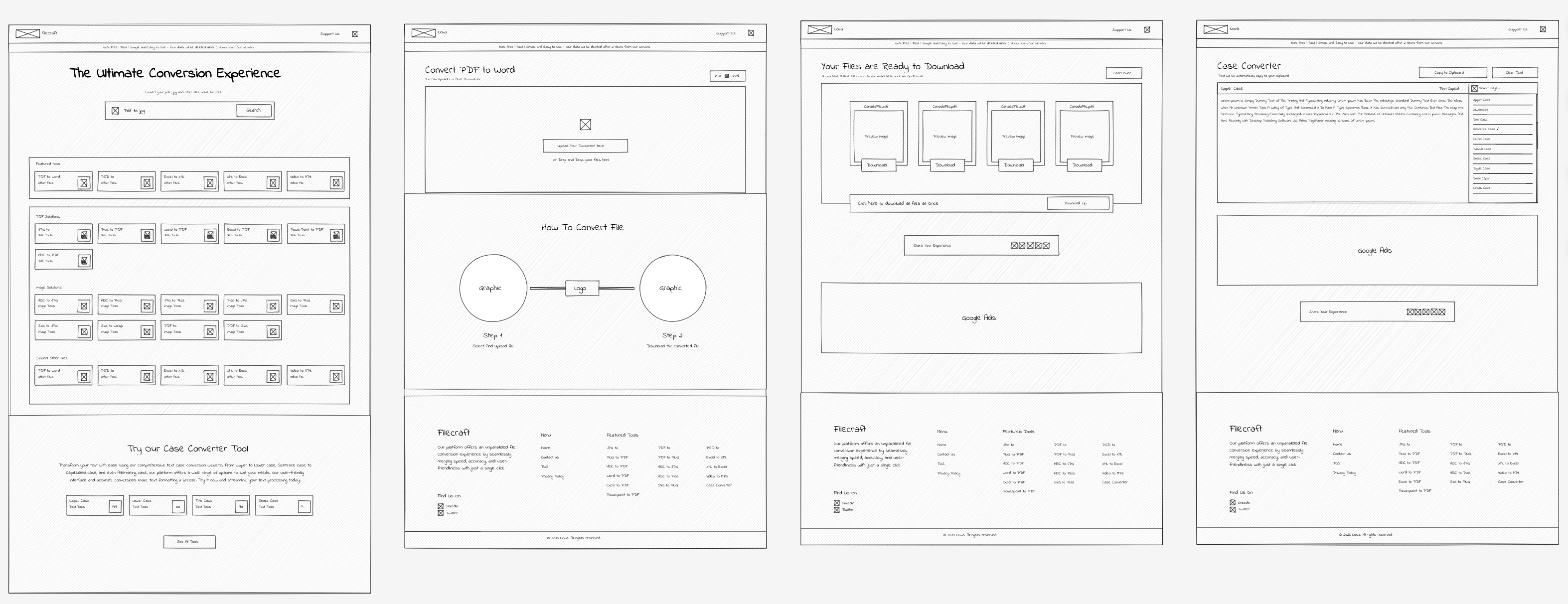 Wireframes